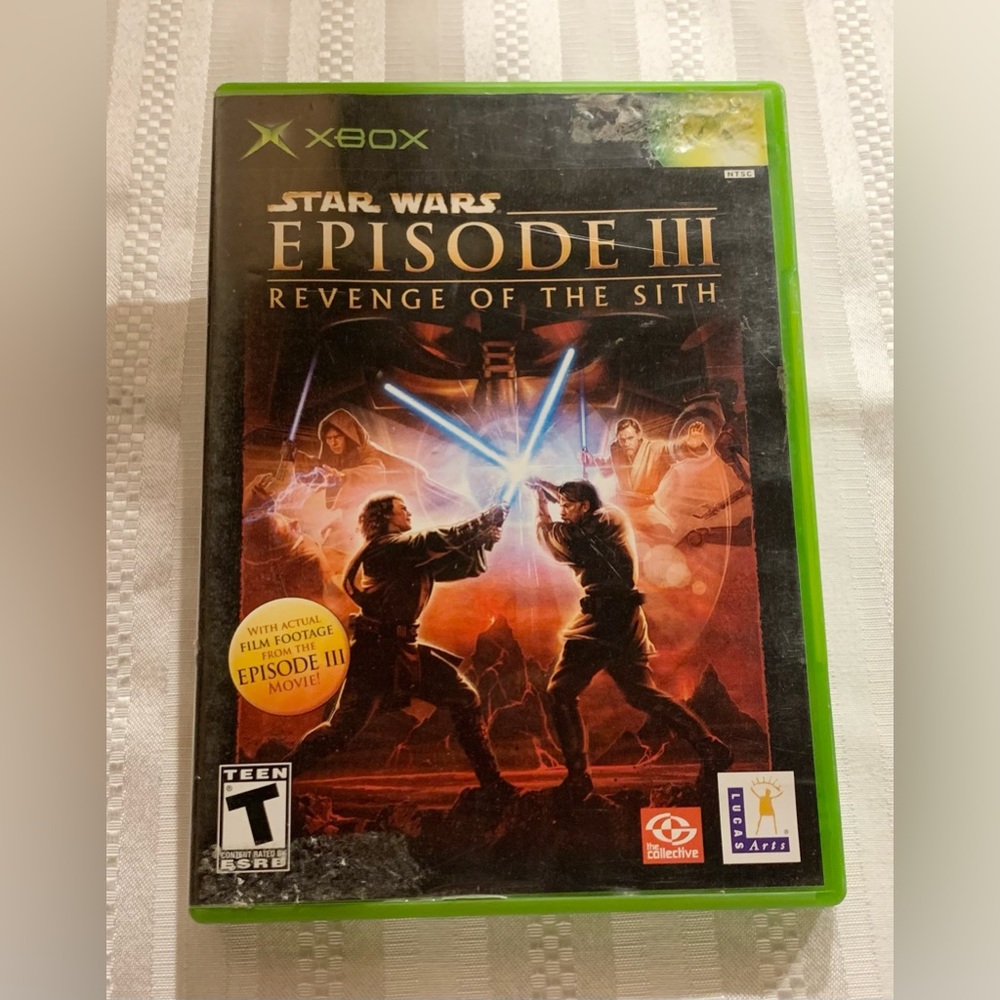 Star Wars Episode 3: Revenge Of The Sith Original XBOX Video Game